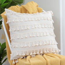 Load image into Gallery viewer, Aria Tasseled Pillow Cover Collection