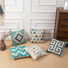 Load image into Gallery viewer, Athena Geometric Pillow Cover Collection
