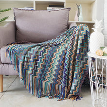 Load image into Gallery viewer, Arlo Knitted Stripe Throw
