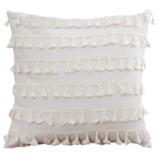 Aria Tasseled Pillow Cover Collection